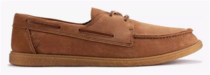 Clarks Suede Ανδρικά Μοκασίνια σε Καφέ Χρώμα