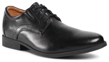 Clarks Whiddon Plain Δερμάτινα Ανδρικά Σκαρπίνια