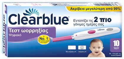 Clearblue Digital Ovulation 10τμχ Ψηφιακό Τεστ Ωορρηξίας από το Pharm24