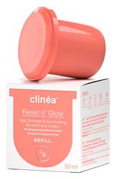 Clinea Reset N' Glow Αντιγηραντική Κρέμα Ημέρας 50ml