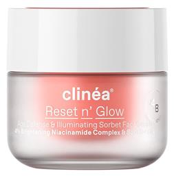 Clinea Reset N' Glow Sorbet Κρέμα Προσώπου Ημέρας για Αντιγήρανση & Λάμψη 50ml από το Pharm24