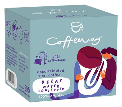 Coffeeway Καφές Φίλτρου Decaffeine 10x7.5gr Κωδικός: 45380689