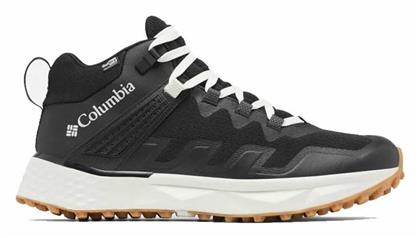 Columbia Facet 75 Ανδρικά Ορειβατικά Μποτάκια Αδιάβροχα Μαύρα