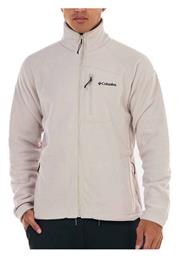 Columbia Fast Trek II Full Ανδρική Ζακέτα Fleece με Φερμουάρ Μπεζ