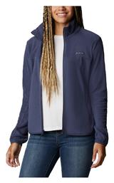 Columbia Fleece Γυναικεία Ζακέτα με Φερμουάρ σε Navy Μπλε Χρώμα