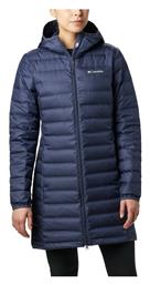 Columbia Lake 22 Μακρύ Γυναικείο Puffer Μπουφάν για Χειμώνα Navy Μπλε