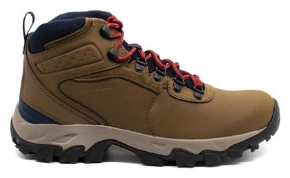 Columbia Ridge Plus II Ανδρικά Ορειβατικά Μποτάκια Αδιάβροχα Light Brown / Red Velvet