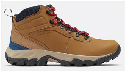 Columbia Ridge Plus II Ανδρικά Ορειβατικά Μποτάκια Αδιάβροχα Light Brown / Red Velvet