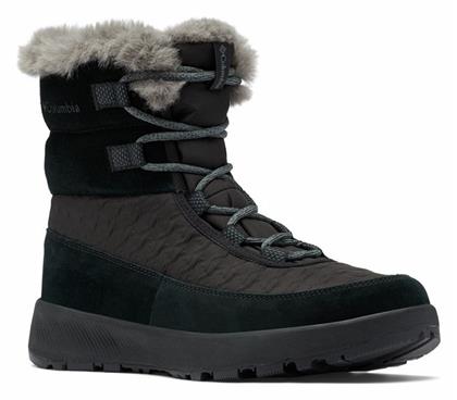 Columbia Slopeside Peak Luxe Γυναικεία Ορειβατικά Μποτάκια Αδιάβροχα Μαύρα