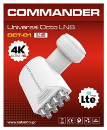 Commander OCT-01 LNB 8 Εξόδων 0.1dB