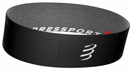 Compressport FreeBelt Ζώνη Τρεξίματος Μαύρη