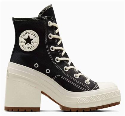 Converse Chuck 70 De Luxe Heel Γυναικεία Sneakers Μαύρα