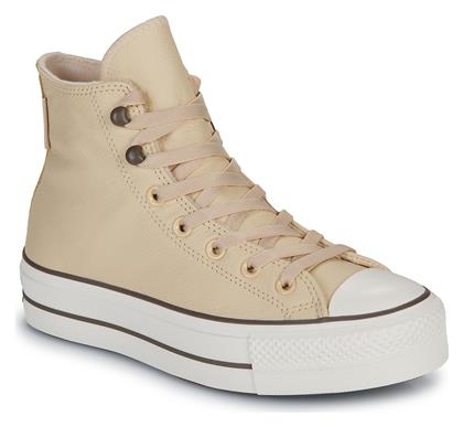 Converse Chuck Γυναικεία Sneakers Μπεζ