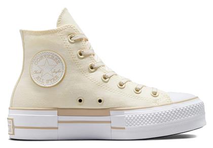 Converse Chuck Taylor All Star Lift Flatforms Μποτάκια Oat Milk