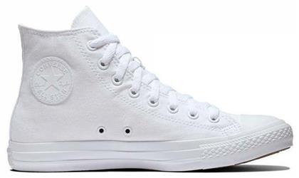 Converse Chuck Taylor All Star Monochrome Hi Unisex Sneakers Λευκά από το Epapoutsia