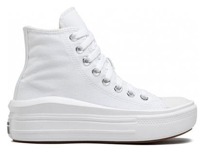 Converse Chuck Taylor All Star Move Γυναικεία Flatforms Μποτάκια White / Natural Ivory / Black από το Z-mall