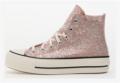 Converse Lift Platform Glitter Sneakers