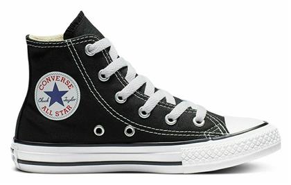 Converse Παιδικά Sneakers High Chuck Taylor All Star High Top Μαύρα