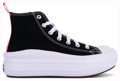 Converse Παιδικά Sneakers High Chuck Taylor All Star Move Black / Pink Salt / White από το Spartoo