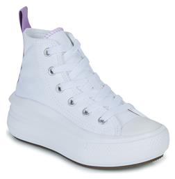 Converse Παιδικά Sneakers High Chuck Taylor All Star Move Hi για Κορίτσι Λευκά