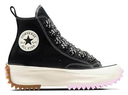 Converse Run Star Hike Γυναικεία Chunky Sneakers Black / Pink Foam / Egret