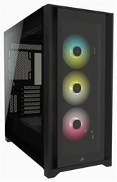 Corsair iCUE 5000X RGB Gaming Midi Tower με Πλαϊνό Παράθυρο