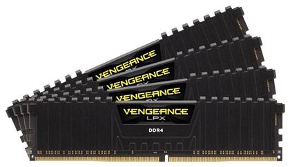 Corsair Vengeance LPX 32GB DDR4 RAM με 4 Modules (4x8GB) και Ταχύτητα 3200 για Desktop