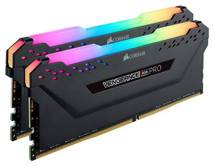 Corsair Vengeance RGB Pro 8GB DDR4 RAM με 2 Modules (2x4GB) και Ταχύτητα 4000 για Desktop
