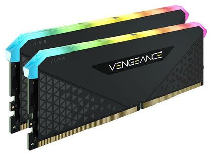 Corsair Vengeance RGB RS 64GB DDR4 RAM με 2 Modules (2x32GB) και Ταχύτητα 3200 για Desktop