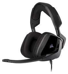 Corsair Void Elite Stereo Over Ear Gaming Headset με σύνδεση 3.5mm Carbon από το e-shop