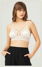 CottonHill Λευκό Γυναικείο Bralette Σουτιέν