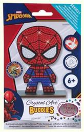 Craft Buddy Παιδική Χειροτεχνία Crystal Art Spiderman