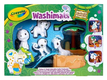 Crayola Παιχνίδι Μινιατούρα Washimals Safari Oasis για 3+ Ετών