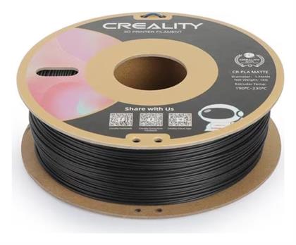 Creality3D CR PLA 3D Printer Filament 1.75mm Matte Black 1kg