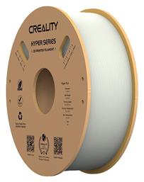 Creality3D Hyper PLA 3D Printer Filament 1.75mm Λευκό 1kg