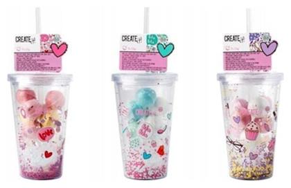 Create it! Relax & Bath Set Παιδικά Bath Bombs Μωβ (Διάφορα Σχέδια) 1τμχ