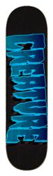 CREATURE Skate Deck DECK LOGO OUTLINE STUMPS BLACK 8 - BLACK-CRE-SKD-2368-321-BLACK