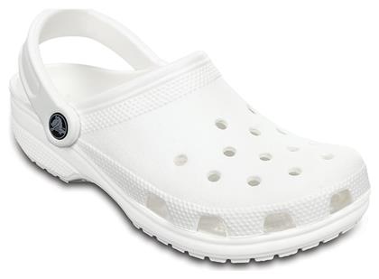 Crocs Classic Ανατομικά Σαμπό Λευκά