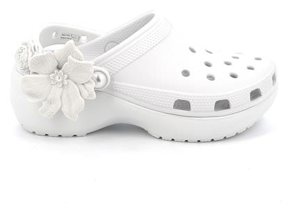 Crocs Classic Bouquet Γυναικεία Σαμπό Γκρι
