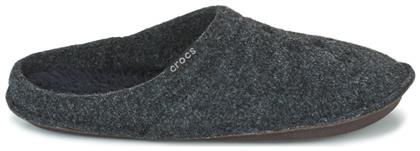 Crocs Classic Χειμερινές Ανδρικές Παντόφλες Γκρι