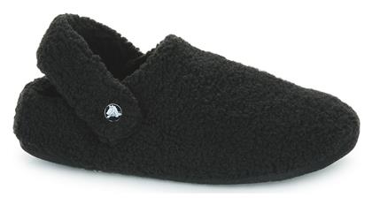 Crocs Classic Cozzzy Χειμερινές Γυναικείες Παντόφλες σε Μαύρο χρώμα