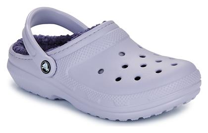 Crocs Classic Lined Clog Γυναικεία Σαμπό Μωβ