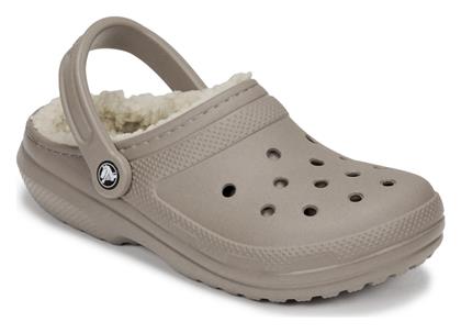 Crocs Classic Lined Παντόφλες με Γούνα