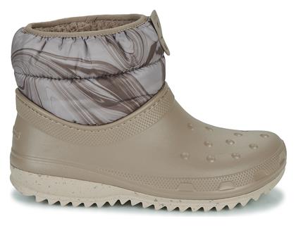 Crocs Classic Neo Puff Shorty Γυναικεία Μποτάκια Μπεζ