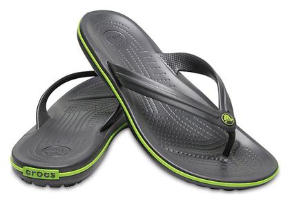 Crocs Crocband Flip Flip Flops σε Γκρι Χρώμα