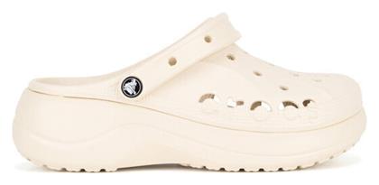 Crocs Baya Γυναικεία Σαμπό Μπεζ