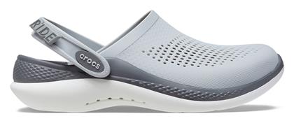 Crocs Literide 360 Clog Ανατομικά Σαμπό Γκρι