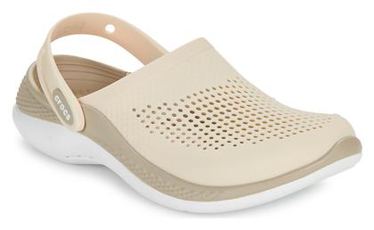 Crocs Literide 360 Clog Ανδρικά Σαμπό Μπεζ