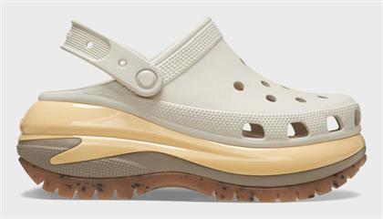 Crocs Mega Crush Γυναικεία Σαμπό Μπεζ