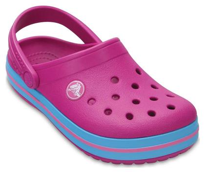 Crocs Παιδικά Ανατομικά Σαμπό Θαλάσσης Crocband Φούξια από το Sportcafe